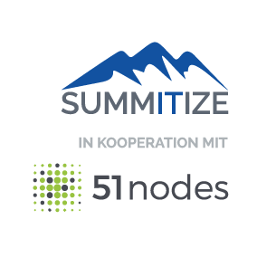 Kooperation im Bereich Blockchain zwischen Summitize & 51nodes Blockchain Kooperation Summitize & 51nodes