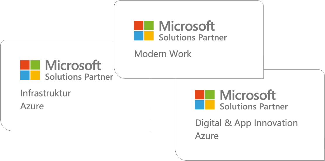 SUMMITIZE Microsoft Solutions Partner Modern Work, Infastruktur Azure, Digital & App Innovation